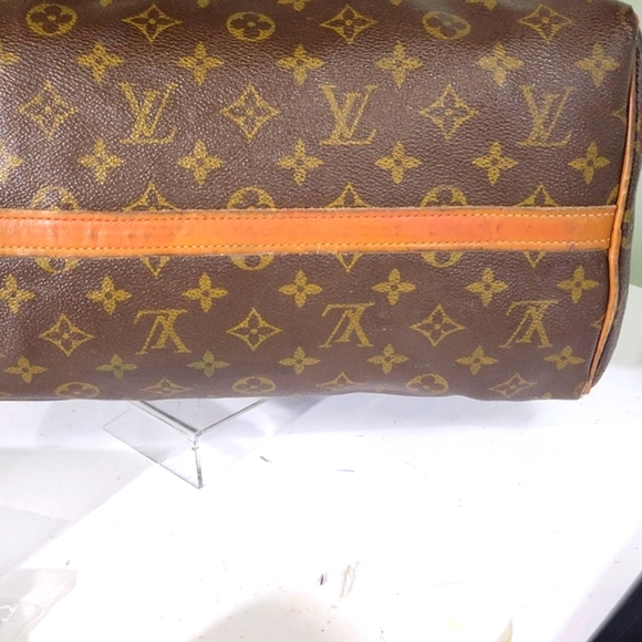 Sale 👀 Louis Vuitton Monogram Speedy 30 BOSTON Bag Vtg Paris W Free Organizer - Picture 10 of 16